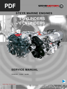 Steyr 4 & 6 Cylinder Engine Workshop Manual