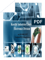 Keerthi Industries Ltd Electronics Division PCB Manufacturer