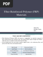 Fiber Reinforced Polymer (FRP) Materials