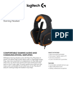 G231 Prodigy: Gaming Headset