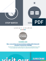 Make Animated Stop Watch by PowerPoint School