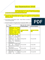 Supplementary Examinations 2018