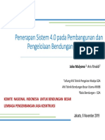 Seminar Konstrusksi Indonesia Nopember 2019 by Joko Mulyono