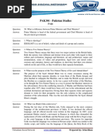 PAK301 - Pakistan Studies Frequently Asked Questions FAQs For Midterm Exam Preparation Spring 2013.pdf