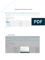 OPD Step by Step Procedure For Importing Data in BRF