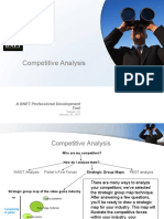 Competitive Analysis: A BNET Professional Development Tool