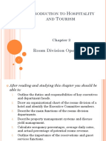 Ntroduction To Ospitality AND Ourism: Room Division Operations