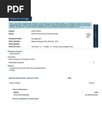 Material Damage: Insured Insurer