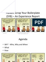 Talk - Haskell Scrap Your Boilerplate - Experience Report