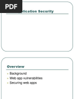 Web Application Security