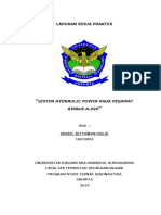 Laporan Kerja Praktek: Sistem Hydraulic Power Pada Pesawat AIRBUS A-320