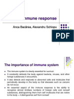 The Immune Response: Anca Bacârea, Alexandru Schiopu