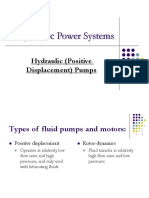 Presentation On Hydraulic Pumps
