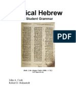 Biblical Hebrew_A Student Grammar