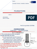 Foundations: Prof - Dr.ing Adrian CIUTINA