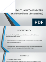 Persekutuan Komanditer (Commanditaire Vennotschap)
