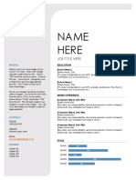 Resume Template