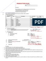 Production Plan: Total Cost PHP - 1,294.1