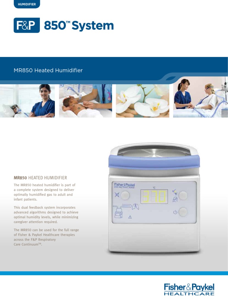 MR 850 | PDF | Humidity | Health Care