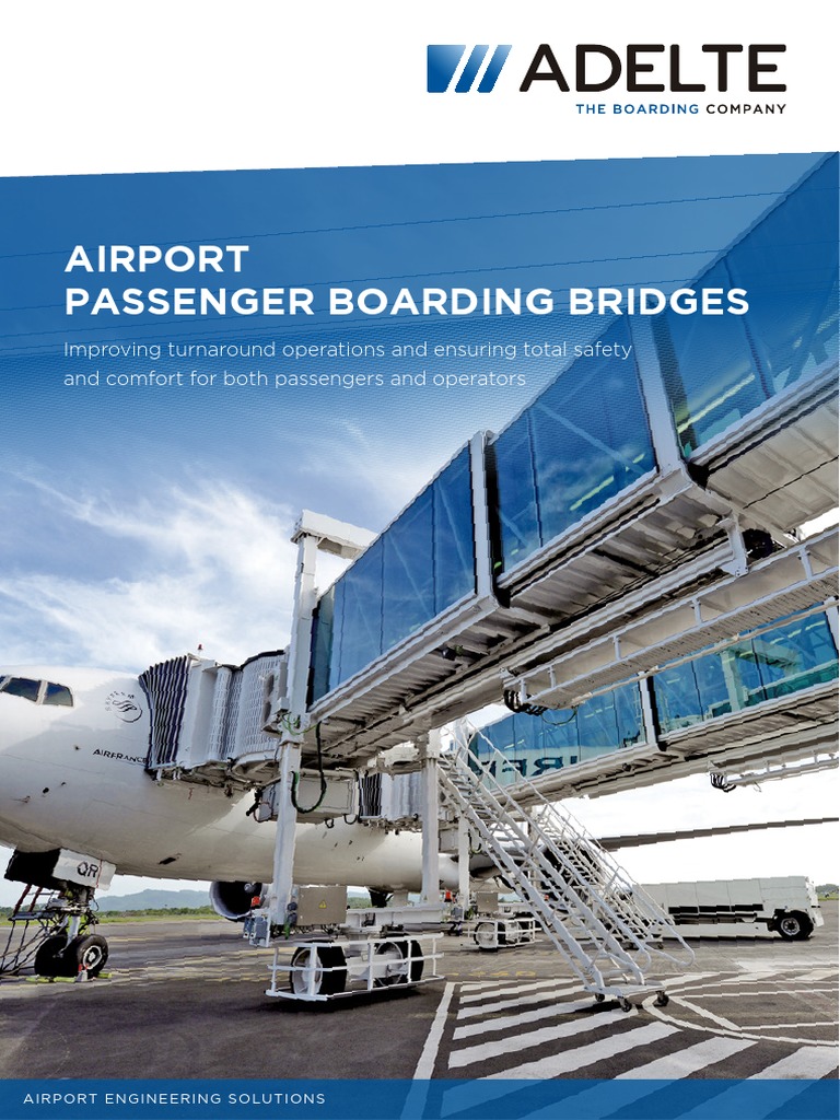 Advanced Passenger Boarding Bridges Solutions | PDF | Airport | Engineering