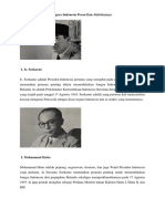 Tokoh Tokoh Pendiri Negara Indonesia Peran Dan Aktivitasnya