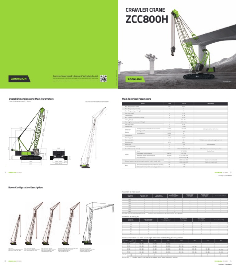 Crane 80 Ton | PDF | Crane (Machine) | Manufactured Goods
