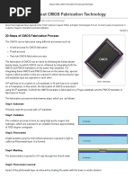 Understanding About CMOS Fabrication Technology