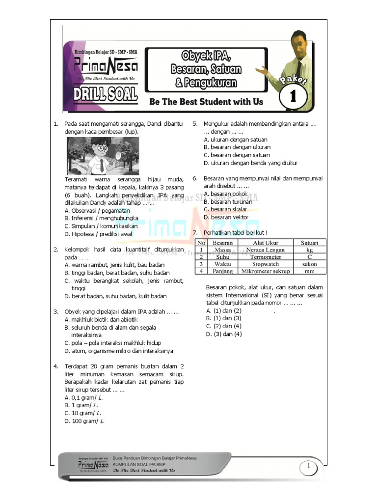 Obyek Ipa Besaran Pengukuran 1 Pdf