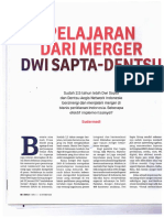 Artikel 1 - Pelajaran Dari Merger Dwi Sapta-Dentsu DPR