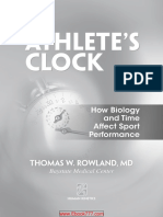 Athletes Clock