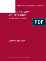 Modern Law of The Sea PDF