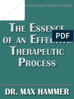 Essence of an Effective Therapeutic Process
