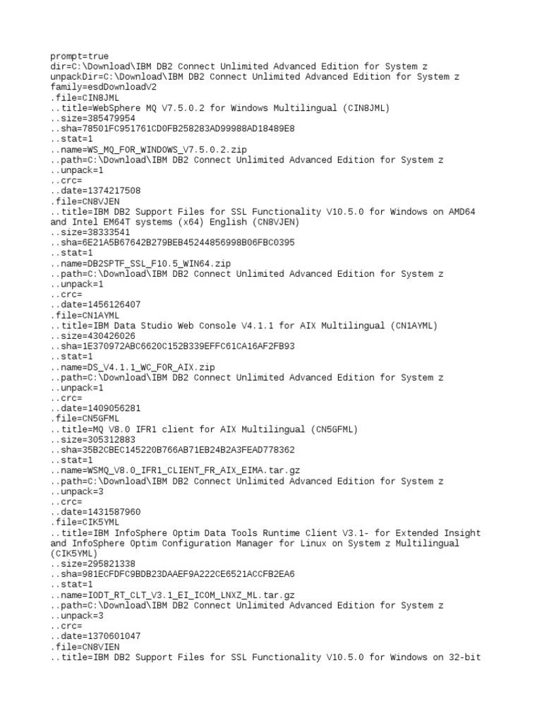 IBM DB2 Connect Unlimited Edition Download | PDF | Operating System ...
