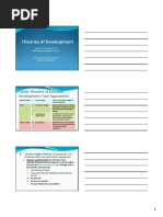 Classic Theories of Economic Development: Four Approaches: Linear Stages Theory