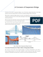 How To Prevent Corrosion of Suspension Bridge Cables