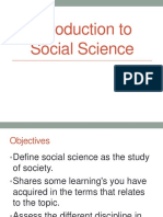 Introduction to the Study of Society