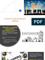 Lecture 6 - Onboading and Training SFU BUS381