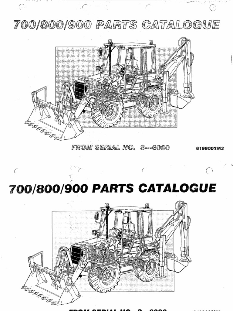 FERMEC - 700-800-900 Parts Manual From Serial S6000 6199002M3 1995-1999 ...