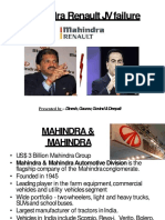 Mahindra Renault Jvfailure: Presented by