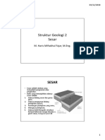 Struktur Geologi 2 Sesar PDF