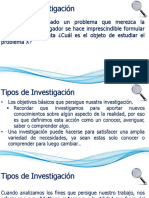 Tipos de Investigación