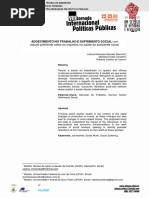 ADOECIMENTO NO TRABALHO E SOFRIMENTO SOCIAL