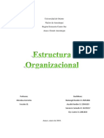 Estructura Organizaciónal