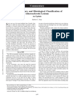 Natural History and Histological Classification of Atherosclerotic Lesions