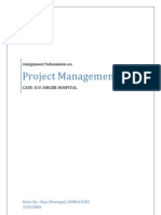 Project Management Assignment Raja Dhanapal
