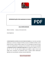 Representação Por Mandado de Busca e Apreensão