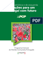 Programa Eleitoral PCP - Eleições Legislativas 2019