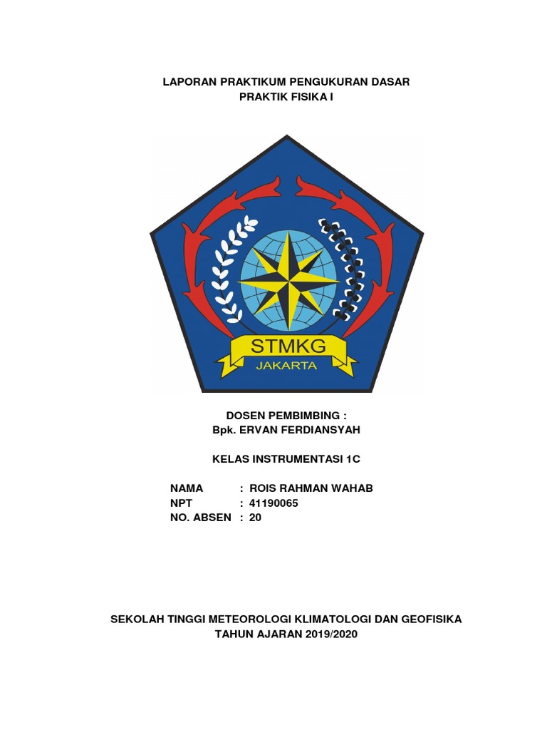 Laporan Praktikum Pengukuran Dasar Fisika | PDF | Metode & Bahan Ajar