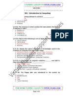 CS101 Introduction To Computing Solved MID Term Paper 01