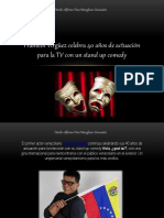Danilo Alfonso Díaz Manglano Granados - Franklin Virgüez Celebra 40 Años de Actuación para La TV Con Un Stand Up Comedy